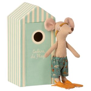 16-1732-01 SOURIS G-FRÈRE CABINE PLAGE MAILEG