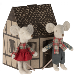 17-3103-00 SOURIS JUMEAUX EN HIVER MAILEG
