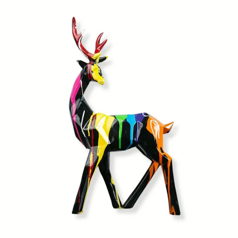 Statue Cerf Daim Origami