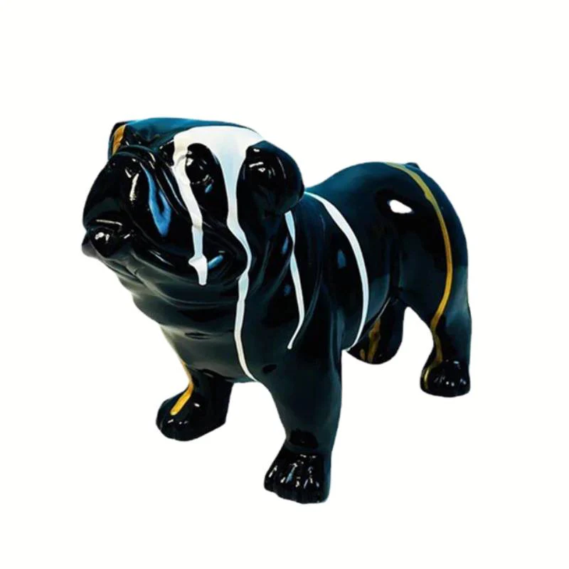 Statue Chien Bouledogue Anglais 21 cm – Image 7
