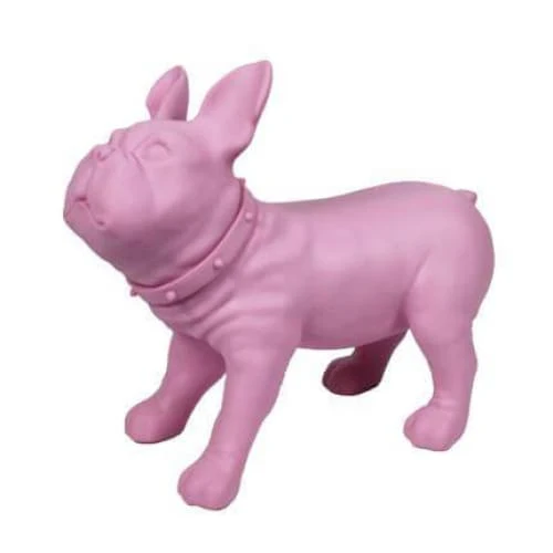 Statue Chien Bouledogue Couleur 33 cm – Image 8