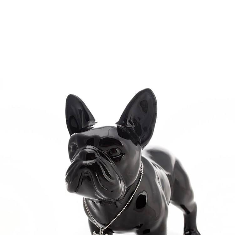 Statue Chien Bouledogue Français 20 / 29 cm – Image 8