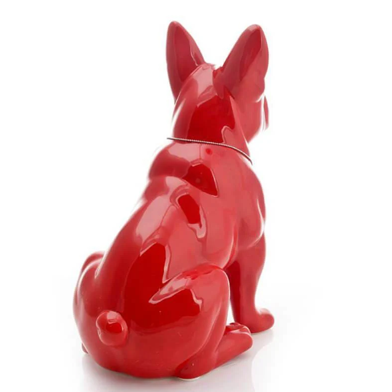 Statue Chien Bouledogue 31 cm – Image 5