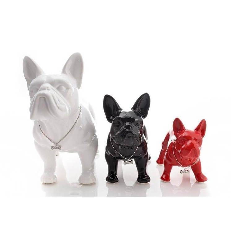 Statue Chien Bouledogue Français 20 / 29 cm – Image 5