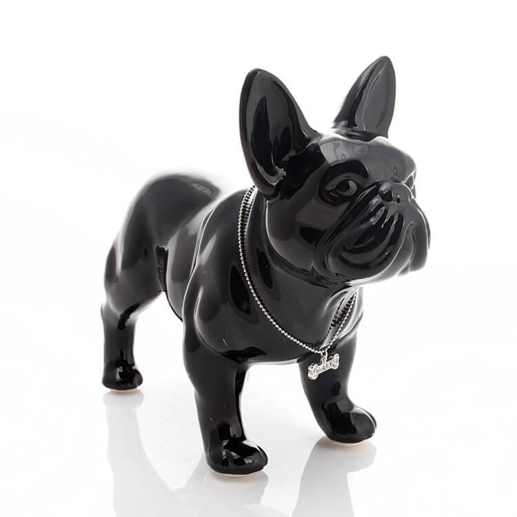 Statue Chien Bouledogue Français 20 / 29 cm – Image 4