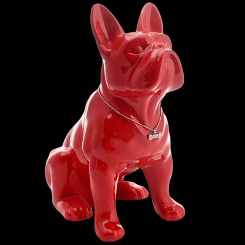 Statue Chien Bouledogue 31 cm – Image 3
