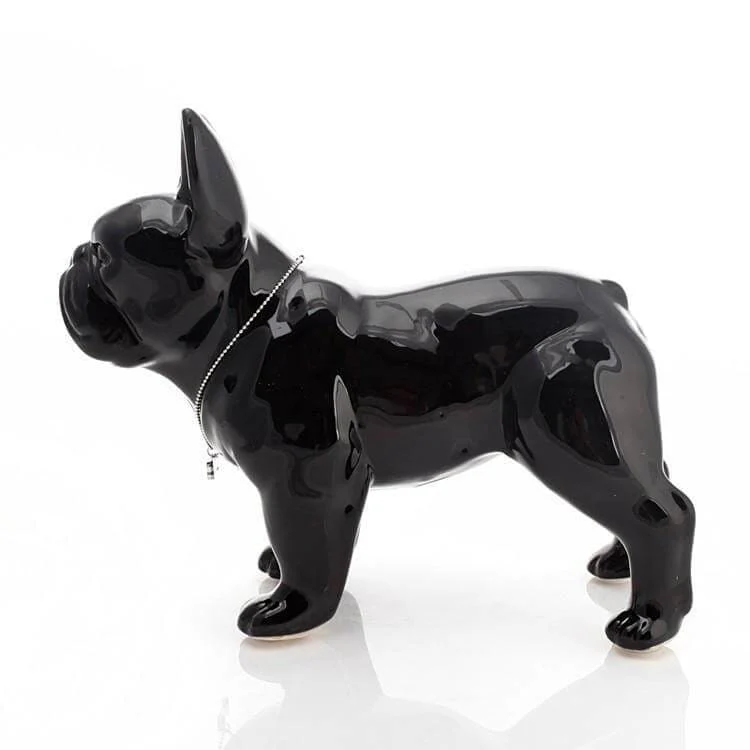 Statue Chien Bouledogue Français 20 / 29 cm – Image 6