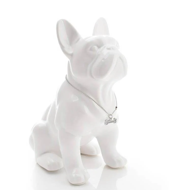 Statue Chien Bouledogue 31 cm – Image 7