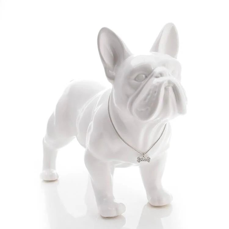 Statue Chien Bouledogue Français 20 / 29 cm – Image 9