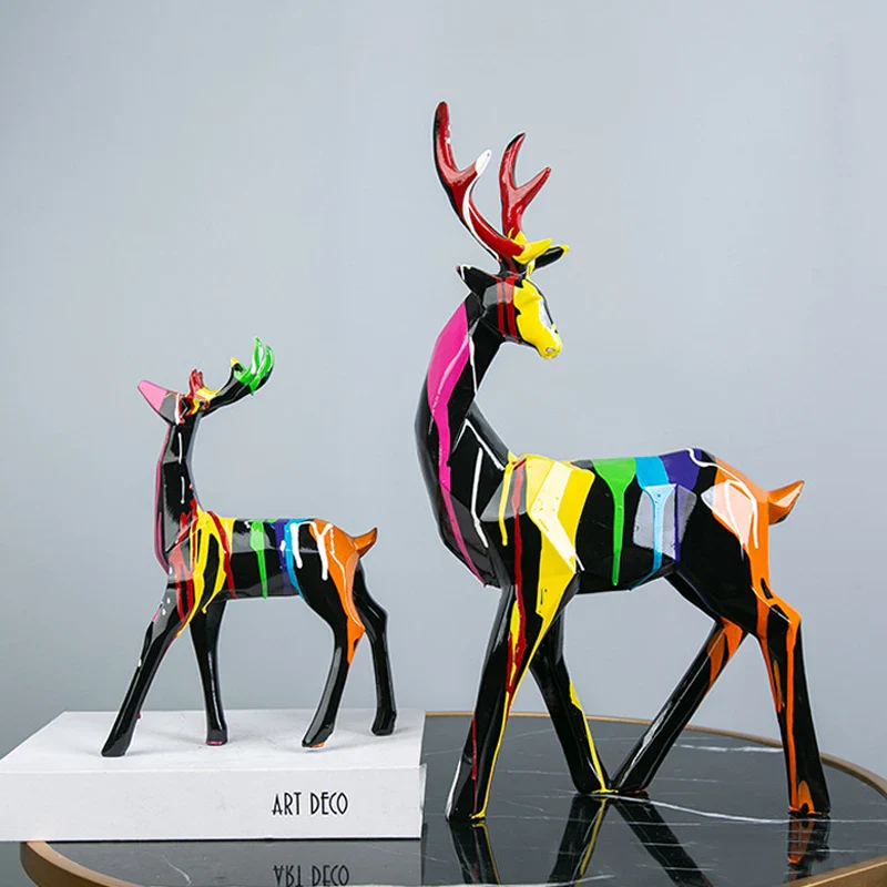 Statue Cerf Daim Origami – Image 6