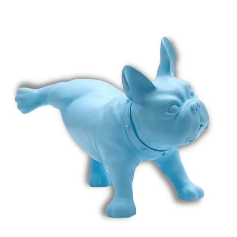 Statue Chien Bouledogue Couleur 33 cm – Image 3