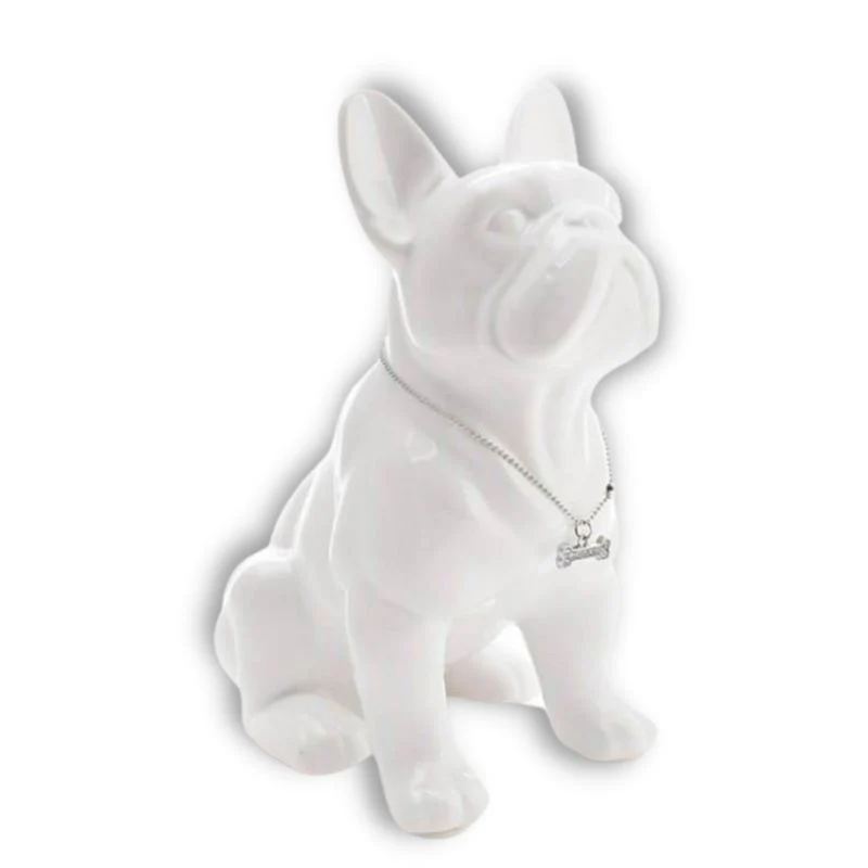 Statue Chien Bouledogue 31 cm – Image 2