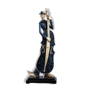 Statue Homme  Groupe de Jazz