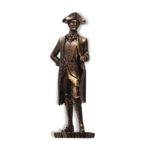 Statue Homme  effet bronze Reproduction Napoléon